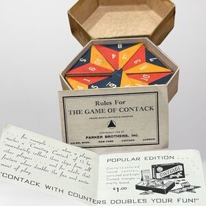 Contack Vintage Game in Original Box